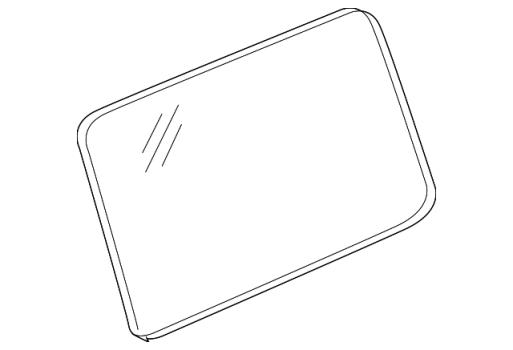15905576 GM (Quarter Glass - Driver Side (Left) w/ out privacy)
