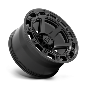 XD86221068718N XD Wheels (Cerchio XD Raid Nero satinato 20X10 -18 Offset)