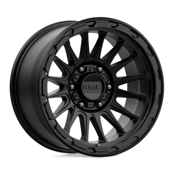 KM54279068712N KMC Wheels (Impact 17X9 in Satin Black - 6X5.5 Bolt, -12 Offset)