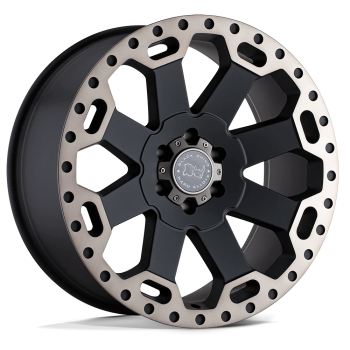 1890WAR126140M12 Black Rhino (Cerchio Black Rhino Warlord nero 18x9 +12 Offset)