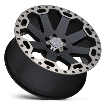 1890WAR126140M12 Black Rhino (Cerchio Black Rhino Warlord nero 18x9 +12 Offset)