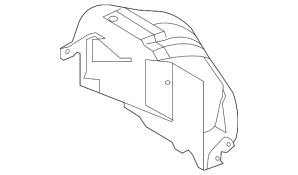 AR3Z16102B Ford (Parapalta anteriore lato passeggero posteriore)