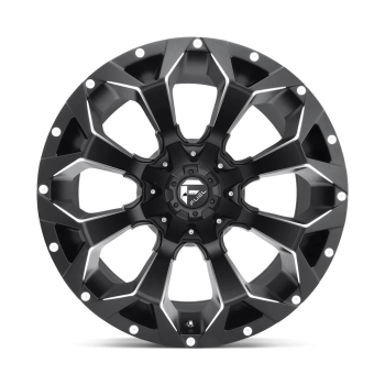 D54617909849 Fuel (Cerchio Fuel Assault Nero opaco lavorato 17X9 +2 Offset)