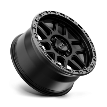 KM54478568700 KMC Wheels (ALLOY WHEEL KM544 MESA SATIN BLACK W/ GLOSS BLACK LIP KMC)