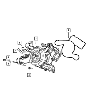 53022199AD Mopar (INLET TUBE)
