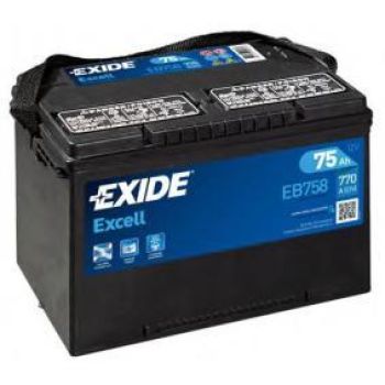 EB758 Exide (EXIDE EXCELL Batteria avviamento)