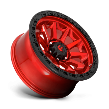 D69518908950 Fuel (Wheel Fuel D695 Covert 18X9 6X135 1mm Candy Red Black Bead Ring)