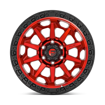 D69518908950 Fuel (Wheel Fuel D695 Covert 18X9 6X135 1mm Candy Red Black Bead Ring)