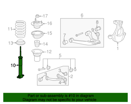 19420992 GM (FRONT SHOCK ABSORBER)