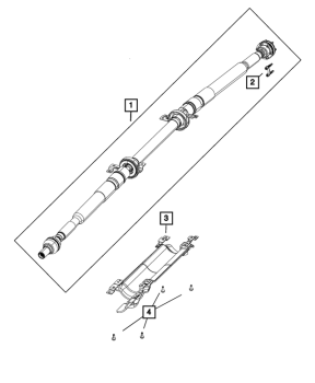 68610951AA Mopar (DRIVE SHAFT)
