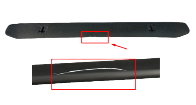 WM887173 Wmax (Rear Spoiler BOSS Style Damaged - Ford Mustang 1971-1973)
