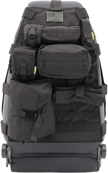 5661001 Smittybilt (G.E.A.R. Front Seat Cover (Black))