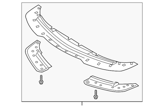 CR3Z17626AC Ford (Front Spoiler BOSS Style)