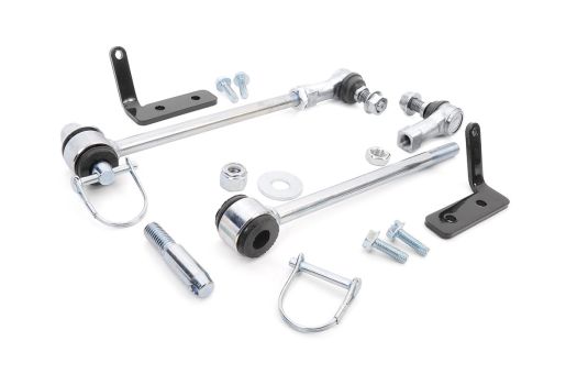 1146 Rough Country (Jeep Front Sway-bar Disconnects | 3.5-6in (Wrangler JK, Wrangler JL))