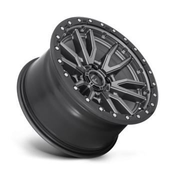 D68020008447 Fuel (Wheel Fuel D680 Rebel 20X10 6X139.7 -18 mm Matte Gun Metal Black Bead Ring)