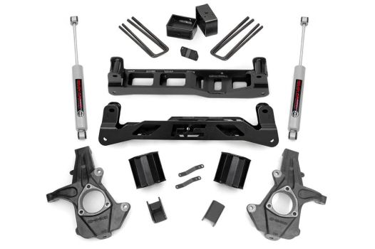 24730 Rough Country (5 INCH LIFT KIT | CAST STEEL | CHEVY/GMC 1500 (14-17))