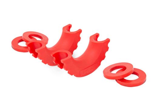 RS102 Rough Country (D-RING ISOLATOR KIT | PAIR | RED)