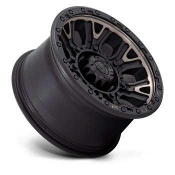 D82417908450 Fuel (Wheel Fuel D824 Traction 17X9 6X139.7 1mm Matte Black With Double Dark Tint)