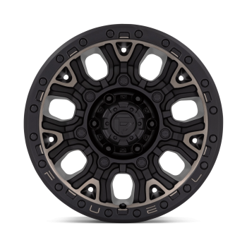 D82417908450 Fuel (Wheel Fuel D824 Traction 17X9 6X139.7 1mm Matte Black With Double Dark Tint)
