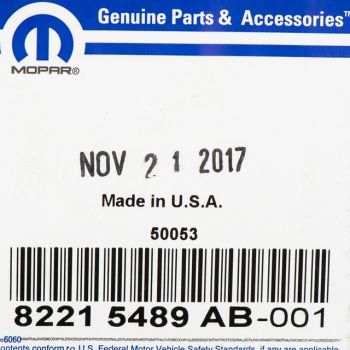 82215489AD Mopar (Splash Guards Rear Molded W/ Fender Flares)