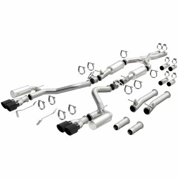 19536 Magnaflow (SYSTEM XMOD CAT-BACK CARBON FIBER DODGE)