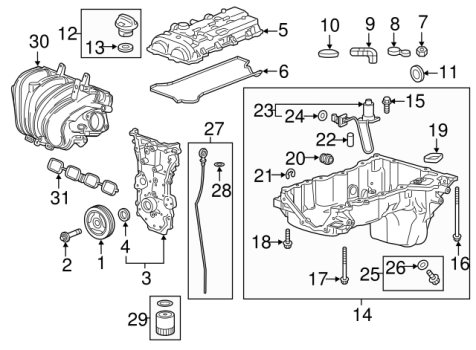 12626923 GM (CRANKSHAFT SEAL)