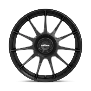 R168198502+35A Rotiform (ALLOY WHEEL R168 DTM SATIN BLACK ROTIFORM)