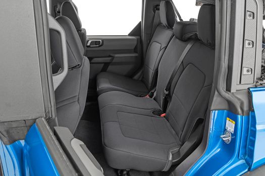 91045 Rough Country (SEAT COVER SET NEOPRENE BLACK ROUGH COUNTRY)