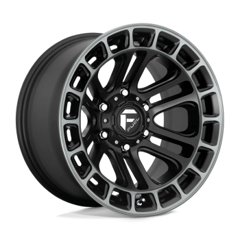 D72017908445 Fuel (Wheel Fuel D720 Heater 17X9 6X139.7 -12 mm Matte Black Double Dark Tint Machined)