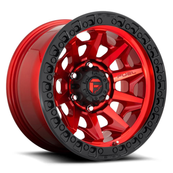D69518908950 Fuel (Wheel Fuel D695 Covert 18X9 6X135 1mm Candy Red Black Bead Ring)
