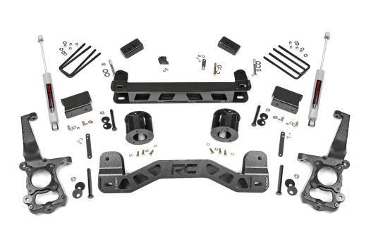 55130 Rough Country (4 INCH LIFT KIT | FORD F-150 2WD (2015-2020))