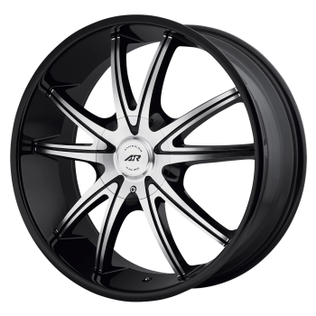 AR89728554338 American Racing (AR897 20X8.5 5X4.5/5.0 G-BLK MACH 38MM)