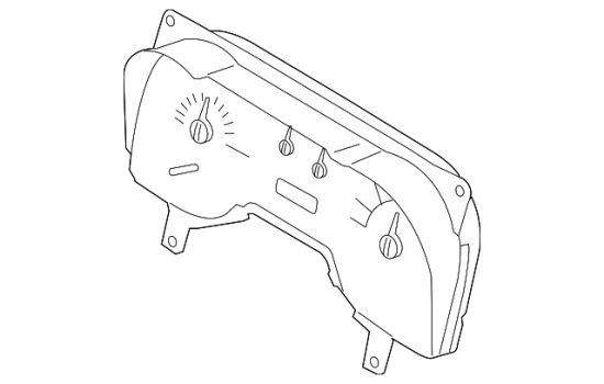6R3Z10849GA Ford (INSTRUMENT CLUSTER)