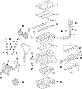 55568638 GM (CONNECTING ROD BEARING)