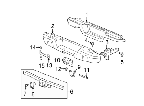 15850414 GM (Front Bumper)