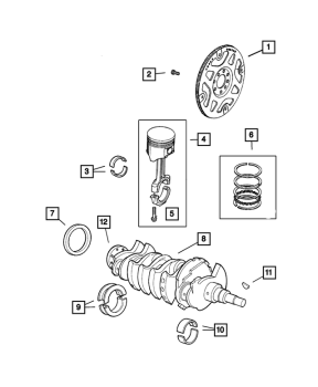 52104578AD Mopar (FLYWHEEL)