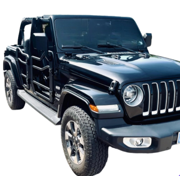 OTJW185554 Off Trucks (Front and rear half doors with mirrors)
