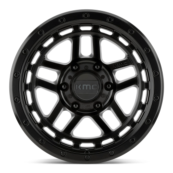 KM54079050712N KMC Wheels (Cerchio KMC Recon Nero satinato 17X9 -12 Offset)