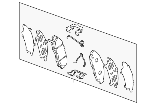 85153469 GM (BRAKE PAD)