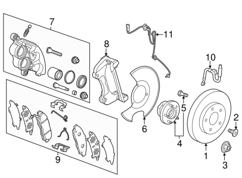 85153469 GM (BRAKE PAD)