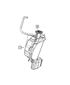 68050749AA Mopar (BOTTLE, COOLANT RECOVERY)