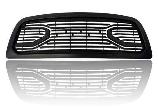 WM220059 Wmax (Matt Black Radiator Grille with letters)