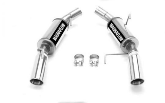 16574 Magnaflow (Axle-Back Competition Exhaust System with Polished tips)