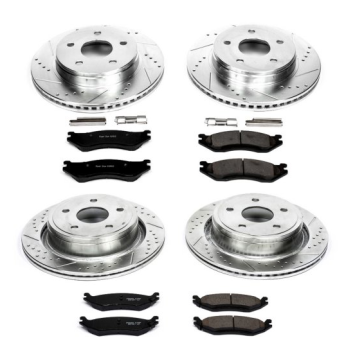 K2168 Powerstop (POWER STOP Z23 EVOLUTION SPORT PERFORMANCE 1-CLICK FRONT AND REAR BRAKE KIT - K2168)