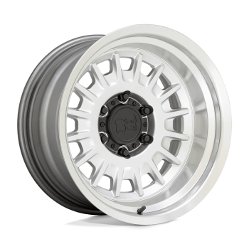 1780ALS006140S06 Black Rhino (BR ALISO 17X8 6X5.5 G-SLV MIR-LP 00MM)