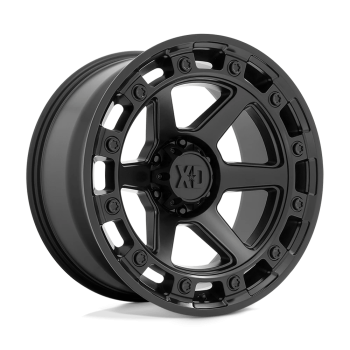 XD86279068700 XD Wheels (Cerchio XD XD863 Nero satinato 17X9 0 Offset)