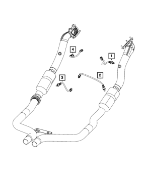 68224424AA Mopar (Sonda lambda O2)
