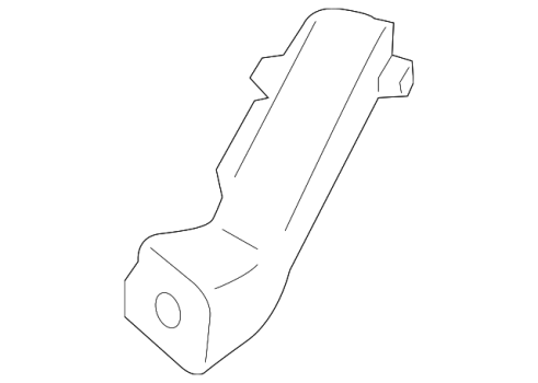 FR3Z17F804A Ford (Front Brake Air Duct - Left)