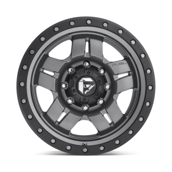 D55820007347 Fuel (Roată Fuel Anza Gunmetal Grey mat cu inel negru 20X10 -18 Offset)