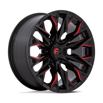 D82320908450 Fuel (D823 20X9 6X5.5 G-BLK MILL C-RED 1MM)